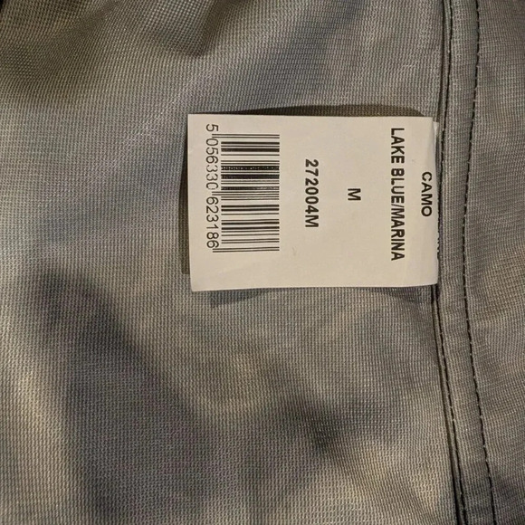 Orlebar Brown Sutherland Camo water wind resistant Field Jacket Lake Blue | Med - Picture 16 of 16